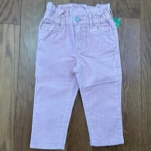 Gap Toddler Girl Curduroy Jeans Pants Pink 2T Just Like Mom‎ NWT